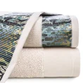 EWA MINGE Komplet ręczników CARLA w eleganckim opakowaniu, idealne na prezent! - 2 szt. 70 x 140 cm - beżowy 3