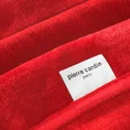 PIERRE CARDIN koc akrylowy CLARA z haftowanym logo - 220 x 240 cm - czerwony 2