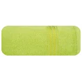 Ręcznik LORI z bordiurą podkreśloną błyszczącą nicią - 50 x 90 cm - zielony 3