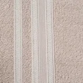 Ręcznik JUDY z bordiurą podkreśloną błyszczącą nicią - 50 x 90 cm - pudrowy róż 2