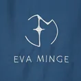 EVA MINGE Komplet pościeli MINGE z najwyższej jakości makosatyny bawełnianej z nadrukiem logo EVA MINGE - 160 x 200 cm - granatowy 4