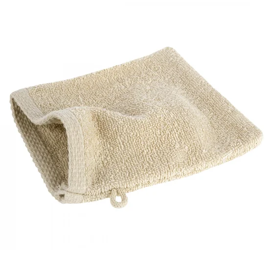 Ręcznik jednokolorowy klasyczny beżowy - 16 x 21 cm - beżowy