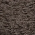 Ciepły i miły w dotyku koc o strukturze futra z polarowym spodem - 150 x 200 cm - brązowy 4