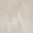 Zasłona CHILL z miękkiego welwetu ze srebrnym nadrukiem - 140 x 250 cm - beżowy 8
