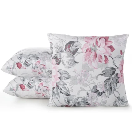 DESIGN 91 Poszewka LEA z miękkiego welwetu z motywem kwiatowym DESIGN 91 Poszewka LEA z miękkiego welwetu z motywem kwiatowym - 40 x 40 cm