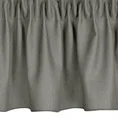 Zazdrostka LENA z tkaniny o płóciennym splocie - 140 x 30 cm - popielaty 3