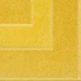 Dywanik łazienkowy z bawełny frotte z welurową bordiurą - 50 x 70 cm - musztardowy 4