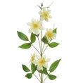 PNĄCZE POWOJNIK sztuczny kwiat dekoracyjny z płatkami z jedwabistej tkaniny - 85 cm - żółty 1