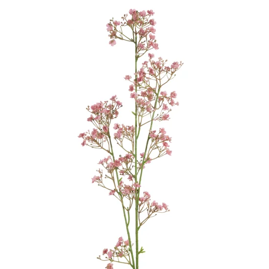 GIPSÓWKA WIECHOWATA sztuczny kwiat dekoracyjny - 105 cm - różowy