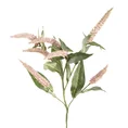 AMARANTUS sztuczny kwiat dekoracyjny o liściach z jedwabistej tkaniny - 85 cm - jasnoróżowy 1
