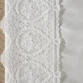 Ekskluzywny obrus z koronką - 150 x 300 cm - biały 2