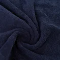 EVA MINGE Ręcznik JULITA gładki z miękką szenilową bordiurą - 70 x 140 cm - granatowy 5