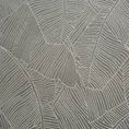 Serwetka ISLA z żakardowym wzorem liści bananowca - 30 x 40 cm - srebrny 3