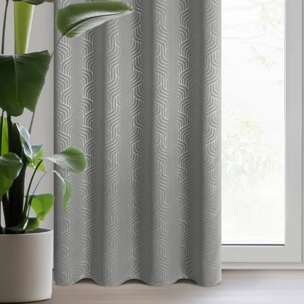 Zasłona OLETA zaciemniająca z tkaniny typu blackout z nadrukiem Zasłona OLETA zaciemniająca z tkaniny typu blackout z nadrukiem - 140 x 250 cm