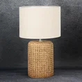 Lampa dekoracyjna FABIA w stylu boho - ∅ 28 x 46 cm - beżowy 1