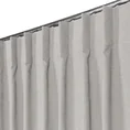 Zasłona DORA z gładkiej i miękkiej w dotyku tkaniny o welurowej strukturze - 70 x 240 cm - ciemnobeżowy 7