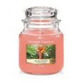 YANKEE CANDLE - Średnia świeca zapachowa w słoiku - The Last Paradise - ∅ 11 x 13 cm - pomarańczowy 1