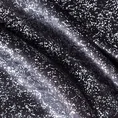 Zasłona KATIE zaciemniająca typu blackout z nakrapianym srebrnym nadrukiem - 135 x 270 cm - czarny 6