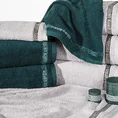 PIERRE CARDIN Ręcznik TOM w kolorze turkusowym, z żakardową bordiurą - 70 x 140 cm - turkusowy 7