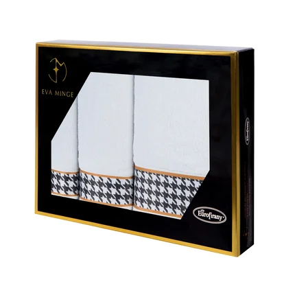 EWA MINGE Komplet ręczników MINGE 1 w eleganckim opakowaniu, idealne na prezent! EWA MINGE Komplet ręczników MINGE 1 w eleganckim opakowaniu, idealne na prezent! - 46 x 36 x 7 cm