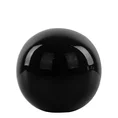 Kula ceramiczna MAJA prosty i elegancki design - ∅ 9 x 9 cm - czarny 1