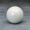Kula ceramiczna MAJA prosty i elegancki design - ∅ 9 x 9 cm - biały 1