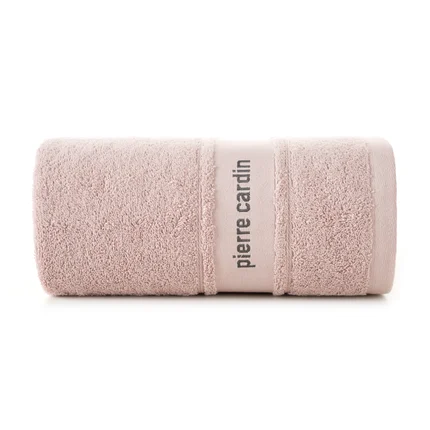 PIERRE CARDIN Ręcznik NEL w kolorze pudrowym, z żakardową bordiurą PIERRE CARDIN Ręcznik NEL w kolorze pudrowym, z żakardową bordiurą - 50 x 100 cm