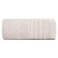 Ręcznik bawełniany MIRENA w stylu boho z frędzlami - 70 x 140 cm - pudrowy róż 3