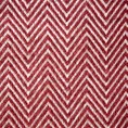 TERRA COLLECTION Koc MOROCCO utkany w motyw jodełki zakończony frędzlami z tkaniny z przewagą bawełny - 180 x 220 cm - bordowy 4