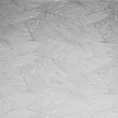 DIVA LINE Komplet pościeli bawełnianej z adamaszku z żakardowym wzorem liści - 220 x 200 cm - biały 4