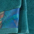 EWA MINGE Komplet ręczników CAMILA w eleganckim opakowaniu, idealne na prezent! - 2 szt. 50 x 90 cm - turkusowy 4