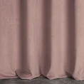 Zasłona ELIZA z miękkiego welwetu z drobnym wytłaczanym wzorkiem - 140 x 250 cm - pudrowy róż 3
