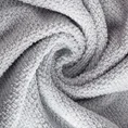 Ręcznik RISO o ryżowej strukturze podkreślony bordiurą frotte - 70 x 140 cm - jasnoszary 5