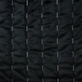 EUROFIRANY PREMIUM Welwetowa narzuta FRIDA z ozdobnymi przeszyciami - 220 x 240 cm - czarny 4