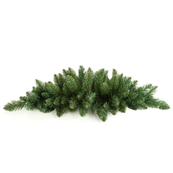 Rogal świąteczny ŚWIERK ZIELONY - 80 cm - zielony