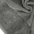 EUROFIRANY CLASSIC Ręcznik LUCY z miękką welurową bordiurą - 50 x 90 cm - stalowy 5