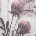 EUROFIRANY CLASSIC Komplet pościeli z wysokogatunkowej satyny bawełnianej z motywem kwiatowym - 140 x 200 cm - wielokolorowy 2