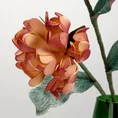 CHRYZANTEMA sztuczny kwiat dekoracyjny z pianki - dł. 73 cm śr. kwiat 18 cm - różowy 2