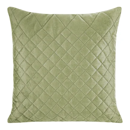 DESIGN 91 Poszewka LUIZ 3 welwetowa pikowana metodą hot press w geometryczny wzór DESIGN 91 Poszewka LUIZ 3 welwetowa pikowana metodą hot press w geometryczny wzór - 40 x 40 cm