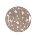 Porcelanowy talerz deserowy CARLO z gwiazdkami - ∅ 17 x 1.5 cm - biały 2