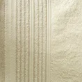 Ręcznik z ozdobną połyskującą bordiurą - 70 x 140 cm - beżowy 2