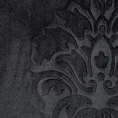 Zasłona LORINDA z welwetu z wytłaczanym wzorem - 140 x 250 cm - czarny 6