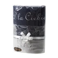 Zestaw prezentowy - komplet 2 szt ręczników z haftem DLA CIEBIE - 25 x 25 x 10 cm - srebrny 1