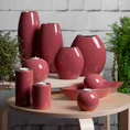 Patera ceramiczna SIBEL gładki i nowoczesny design - 36 x 19 x 6 cm - ciemnoróżowy 5