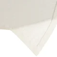 Obrus JOVITA z drobnym nieregularnym wzorem i ozdobną listwą oraz srebrną lamówką - 85 x 85 cm - kremowy 3