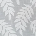 Firana ANET z ozdobnym pasem żakardowych liści w górnej części - 140 x 250 cm - biały 12