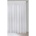Firana ALIA z gładkiej tkaniny o lśniącej powierzchni - 350 x 270 cm - biały 2