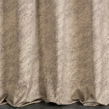 Zasłona RIVA z miękkiego welwetu z drobnym marmurowym wzorem Zasłona RIVA z miękkiego welwetu z drobnym marmurowym wzorem - 140 x 270 cm