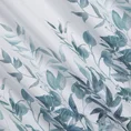 Zasłona FIONA ze zwiewnej tkaniny z nadrukiem liści - 140 x 270 cm - biały 12