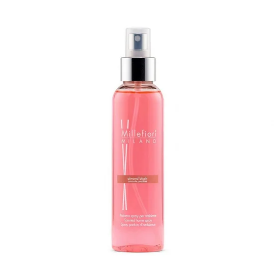 MILLEFIORI Spray do pomieszczeń Almond blush - ∅ 4 x 17 cm - różowy